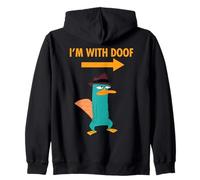 Phineas and Ferb: Candace Against the Universe I'm With Doof Sudadera con Capucha