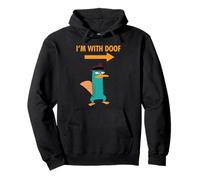 Phineas and Ferb: Candace Against the Universe I'm With Doof Sudadera con Capucha