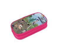 Phineas And Ferb Durable Pen Pencil Case Big Storage Pen Pouch Bag for School Supplies Office College Teen Girls Adults