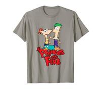 Phineas & Ferb Hand Shake Camiseta