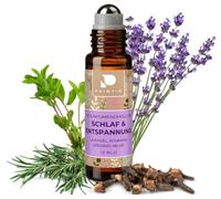 PHINTIN Roll-On Sueño & Relajación 10 ml | Aceites esenciales NATURREIN | Aroma/ Fragancia con Aceite de Almendras, Jojoba y Argán | Aceite aromático para aromaterapia y rutina nocturna con lavanda