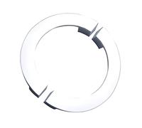 PhIree 2 Tiradores de Cajón, Tiradores de Gabinete de Medio Círculo, Tiradores de Puerta de Semicírculo de Aleación de Zinc, Tiradores de Puerta de Armario, Distancia Del Orificio 128 Mm (Color Cepi