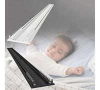 PhIree Riel de Techo Ultrafino, Riel de Cortina Doble Blanco/Negro con Ganchos Y Accesorios, Sistemas de Riel de Cortina para Sala de Estar, Aluminio, 1-4 M/White/2.2M/7.2Ft