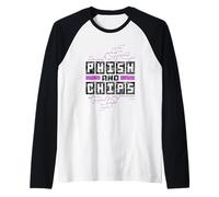 Phish Y Chips Hacker Hacking Computadora Hack Camiseta Manga Raglan