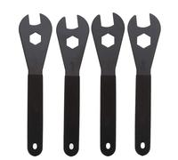 Phisscii Llave de cono - Llave de cono de acero al carbono Multifunción Duradera, Herramienta de reparación de bicicletas de bicicleta (17 mm)