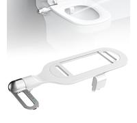 Phito Airlando - Asiento de inodoro con doble boquilla y descarga no eléctrica, accesorio inteligente para inodoro Airlando para 2 modos de limpieza