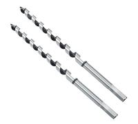 PHITUODA 2 brocas de taladro de madera de 9/16 x 12 pulgadas con vástago hexagonal de 1/2 pulgada, perfecto para madera suave y dura, plástico, paneles de yeso, PVC