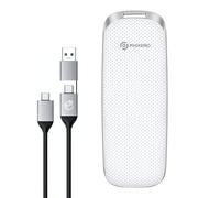 PHIXERO P10PRO SSD Portátil Externo 256GB(SSD NVMe portátil), hasta 1050MB/s, USB 3.2 Gen2, Incluye Cable USB C 2 en 1, Disco Duro Portátil para iPhone 15+/Android/Windows/Mac, Blanco