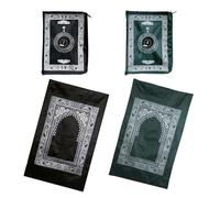 PHMING 2 Piezas Alfombras Rezar, Alfombra Portátil de Oración, Adjunta Brújula Pray Alfombra, 100 x 60 cm, Impermeable y a Prueba de Humedad, para Oración, Regalo