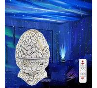 (Phnom Penh) 7 styles Crack Transmission Atmosphere Nightlight Dinosaur Egg Star Lamp Full Projector Water Ripple Laser Projection Holiday gifts