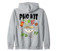 Pho Kit Cocina Vietnamita Vietnam Foodie Kawaii Sudadera con Capucha