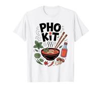 Pho Kit Ingredients Sopa de Fideos asiática vietnamita Camiseta