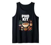 PHO Kit Sopa Pho Vietnamita Humor Cocina Asiática Camiseta sin Mangas