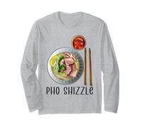 Pho Shizzle Divertido Fideos Vietnamitas Sopa Comida Asiática Manga Larga