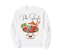 Pho Shizzle Divertido Fideos Vietnamitas Sopa Comida Asiática Sudadera