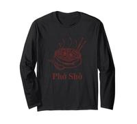 Pho SHO - Sin Duda, Sopa de Carne de Res de Cocina vietnamita Hombres Mujeres Manga Larga