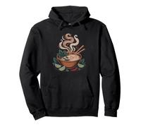 Pho Vietnamita Sopa Tazon Minimalista Vapor Sudadera con Capucha
