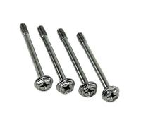 Phobya Screw 0 UNC 6-32 x 40 Cross Black Nickel (4pcs) Refrigeración Líquida Accesorios