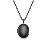 PHOCKSIN Collar con relicario de corazón para niñas, relicarios de plata para mujeres como regalos de cumpleaños con texto grabado, relicario con foto que sostiene imágenes, Acero inoxidable, No es