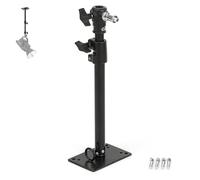 PHOCUS Brazo de montaje en pared para estudio fotográfico, soporte de luz de techo ajustable de 22 pulgadas con perno roscado de 1/4 a 3/8 pulgadas para luz de anillo de video, monolight, caja de luz