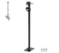 PHOCUS Brazo de montaje en pared para estudio fotográfico, soporte de luz de techo ajustable de 40 pulgadas con perno roscado de 1/4 a 3/8 pulgadas para luz de anillo de video, monolight, caja de luz