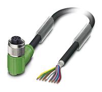 Phoenix 1522930 - Cable sac-8p-5,0-pur/m12fr SH