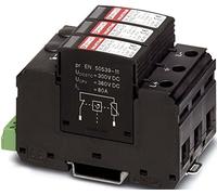 Phoenix 2801164 - Descargador val-ms-t1/t2 600dc-pv/2+v-fm