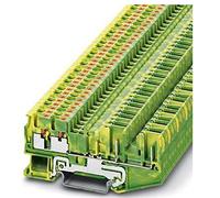 Phoenix 3209688 - Borne tierra pit2,5-quattro/2p-pe amarillo verde