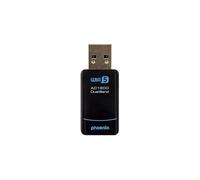 Phoenix nano adaptador usb receptor red inalámbrico 1300mbps dual band