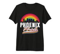 Phoenix Arizona LGBT Lesbian Gay Bisexual Rainbow LGBTQ Camiseta Premium