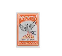Phoenix Back Playing Cards - Baraja de cartas de juego, color naranja