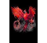 Phoenix Bird Notebook: Phoenix Bird Journal, Mythical Creatures Notepad, 120 Blank Lined Notebook For Notes And Writing, Phoenix Gift, Phoenix Lover, ... Mythical Creature Gift, Phoenix Bird Diary,
