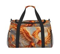 Phoenix - Bolsa de gimnasio con estampado de gran capacidad, plegable, para actividades al aire última intervensión