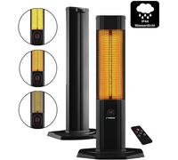 Phönix Carbono Infrarrojo Calentador de Soporte IP44 Terassenheizung 2000W