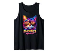 Phoenix Cat | Gafas de Sol Modernas y Divertidas de Sun Valley Camiseta sin Mangas
