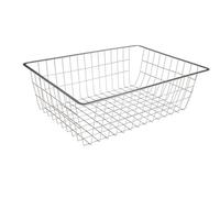 Phoenix Cesta de Alambre 124227WE de Metal, Color Blanco, 42,7 x 53 x 18,5 cm