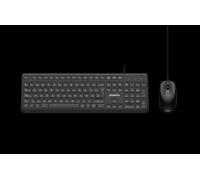 Phoenix combo teclado multimedia + ratón con cable usb 1200dpi