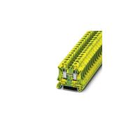 Phoenix 3044157 - Borna conexión ut 6-PE Amarillo Verde