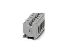 Phoenix 3044225 - Borna universal ut 35 con conexión tornillo gris