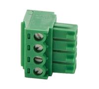 PHOENIX CONTACT Conector 4 vías, paso 3.81mm, terminal de tornillo