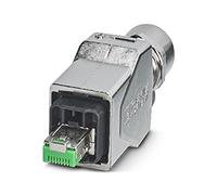 PHOENIX CONTACT Conector RJ45 de 5,5 mm a 10 mm para diámetro de cable, 26-24 AWG, 34 mm de altura, 10 unidades