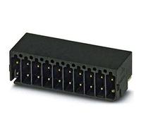 PHOENIX CONTACT DMC 0,5/16-G1-2,54 SMD R72 - Placa base para circuitos impresos, sección transversal nominal 0,5 mm², color negro, número de conectores 32, familia DMC 0,5/..-G1-SMD, tamaño de