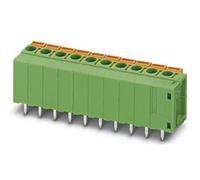 PHOENIX CONTACT FFKDSA1/V1-10.16-3 - Terminal para placa de circuito impreso, 15 A, 400 V, 1,5 mm², 3 número de potenciales, 3 polos por serie, 10,16 mm de tamaño, color verde, 50 unidades
