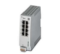 PHOENIX CONTACT FL Switch 2008 - Conmutador gestionado (8 Puertos RJ45, 10/100 MBit/s, IP20, Clase de conformidad: PROFINET Clase A)
