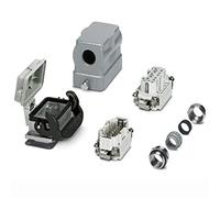 PHOENIX CONTACT HC-KIT-B10-R02 - Juego de conectores (boquillas B10 y carcasa de montaje, 10 pines macho e inserto hembra, cable M25, 470.000 g)