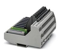 PHOENIX CONTACT Módulo base VIP/S/MC/BASE 1-8/L/EX VIP con accesorios de entrada/salida (IOA) ofrece una configuración universal de canal con marcas para los canales 1-8