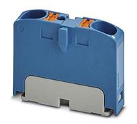 PHOENIX CONTACT PTFIX 2X4 BU - Bloque de distribución (0,2 mm² - 6 mm², sección transversal, 6,2 mm de ancho, 21,7 mm de altura, 2 número de conectores, 50 unidades), color azul