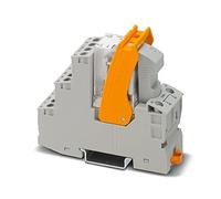 PHOENIX CONTACT RIF-2-RSC-LDP-24DC/4X21/EX - Módulo de relé premontado con zócalo de relé, conexión a rosca, voltaje de entrada de 24 V CC, 10 unidades