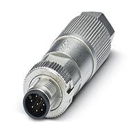 PHOENIX CONTACT SAC-5P-M12FY/0.5-92/M12MS-FS circaNopen - Cable de sistema de bus hembra recto M12, A, a conector recto M12, codificación, A y hembra M12, codificación A, longitud de cable de 0,5 m