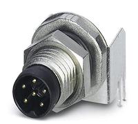 PHOENIX CONTACT SACB-6/12-L-C GG SCO - Caja de accionamiento para sensor (20 unidades, tipo de conector M12, conector de metal, 6 ranuras, 5 polos, codificación A - Stundard)
